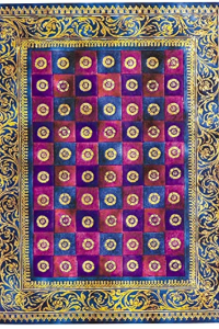 PAPERBLANKS CUADRICULA DE PUNTOS CELESTE AMANECER VENECIANO