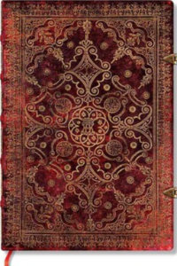 PAPERBLANKS EQUINOXE CARMIN MIDI LINEAS