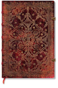 PAPERBLANKS EQUINOXE CARMIN ULTRA LINEAS