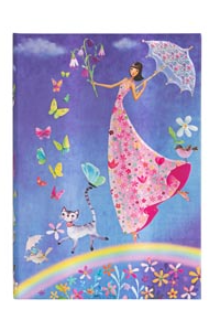 PAPERBLANKS ARCOIRIS DE PRIMAVERA MILA MARQUIS MIDI LINEAS