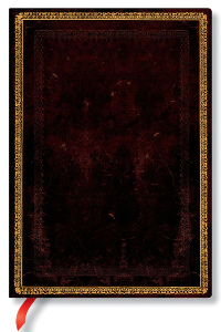 PAPERBLANKS MARRUECOS NEGRO MIDI CON LINEAS