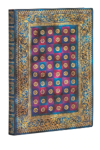 PAPERBLANKS AMANECER VENECIANO CELESTE MINI EN BLANCO