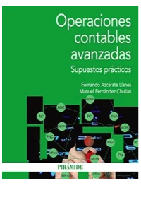 OPERACIONES CONTABLES AVANZADAS. AZCARATE LLANES FERNANDO