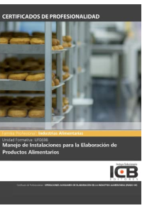 Uf0698: Manejo de Instalaciones para la Elaboración de Productos Alimentarios